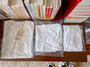 无印良品（MUJI）男式天竺编织圆领短袖T恤男士打底衫男款休闲上衣夏季男装 白色 M (170/92A) 实拍图