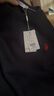U.S. POLO ASSN.卫衣男春秋季新款圆领运动休闲服外套保罗男士t恤上衣服藏青色2XL 实拍图
