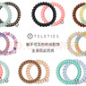 TELETIES美国进口发圈电话线(经典黑M款)发绳头绳泰莉圈高弹不勒发M-003 实拍图