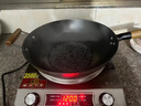 格美仕铁锅陆川炒锅无涂层生铸铁锅家用炒菜锅不粘锅燃气电磁炉适用通用 【免开锅】单手柄圆底 32cm 实拍图