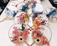 耀好扇子DIY团扇手工制作材料包永生花干花手工活动作品成人工艺品自己做新年元旦年会活动 DIY材料包-祝福 实拍图