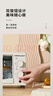 【京东物流】迷你家用多功能电烤箱 定时控温双控制 25L升级M型加热管二层烤位烤箱 单人 三旋钮【旗舰款款】烤盘+烤网+取盘夹 25L 实拍图