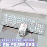 前行者（EWEADN）TK100朋克机械键盘鼠标套装有线台式电脑笔记本键鼠办公复古外设多功能旋钮 白色白光青轴 实拍图