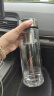 万象（WANXIANG）双层玻璃杯大容量高颜值简约商务泡茶杯带盖高硼硅玻璃杯车载便携 V49RL-钛银色 480ml 实拍图