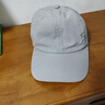 鑫豪睿帽子男夏天超薄速干鸭舌帽休闲钓鱼遮阳棒球帽户外网眼透气太阳帽 浅灰色 均码（55到59) 实拍图