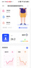 【支持米家APP控制】体脂秤电子秤家用体重秤人体秤高精度精准耐用减肥脂肪秤小米平替人体体重称 米家联动体脂秤-白色【充电款】 实拍图