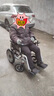 德伴电动轮椅老年人全自动轻便可折叠旅行残疾专用智能可躺代步YLB-W 【越障大轮】500W+远程遥控 锂电26A 实拍图