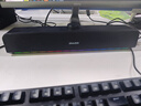 联想（Lenovo）生态异能者电脑音响音箱 家用桌面台式机超重低音炮 网课音响 收款扩音器家用音响 W09【USB+蓝牙双模】+炫彩氛围灯 【360°环绕音效】 实拍图