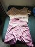 徽昂运动套装女瑜伽服女跑步健身服速干衣t恤含胸垫拼色短袖长裤紫XL 实拍图