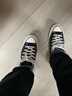匡威（Converse）1970s男女鞋经典三星标低帮情侣帆布鞋运动休闲板鞋学生鞋多巴胺 162058C 经典低帮黑 41 /7.5 实拍图