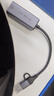 毕亚兹 USB/Type-C转RJ45网线转接头 双口百兆有线网卡转换器免驱动 苹果Mac华为电脑扩展坞外置网口 实拍图