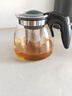 紫丁香 茶具整套茶壶泡茶壶茶杯套装茶吧机茶水分离壶玻璃功夫茶具套餐 实拍图