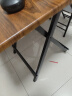 麦芽图图可折叠餐桌小户型家用简易饭桌吃饭桌子出租房屋户外便携桌椅组合 深木70*70*74 实拍图