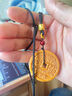 纳知轩桃木山鬼花钱吊坠雷击山花钱桃木貔貅钥匙挂件项链桃木护身符正品 【95%人选择】浮雕山鬼黑绳吊坠 实拍图