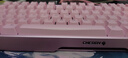 CHERRY樱桃MX 3.0S TKL机械键盘有线游戏电竞键盘 办公电脑键盘 铝合金外壳 侧刻键帽无钢板结构87 粉色 无光 红轴 实拍图