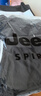 JEEP SPIRIT吉普短袖T恤男夏季韩版短袖男纯色POLO 翻领T恤上衣 黑色 3XL 实拍图