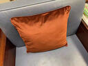 隆耀抱枕沙发 靠枕靠背垫 酒店办公客厅腰枕 抱枕枕芯45*45方形珍珠棉 抱枕绸缎款   单个枕芯 45cm*45cm 枕套 ( 适合拍50*50枕芯 实拍图