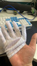 贝傅特 防静电手套 防滑加厚款无尘电子厂装机条纹点胶劳保手套耐磨防尘 加厚款10双 实拍图