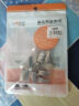 秋叶原（CHOSEAL）七类水晶头 工程镀金万兆网线头RJ45屏蔽网络水晶接头 CAT7类兼容6类双屏蔽超六类接头 10个 QS907 实拍图