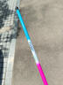 小物竿超短迷你小手竿便携超细钓鱼竿溪流竿钓虾竿儿童鱼竿钓小鱼 1.8m28调迷你冰蓝粉 实拍图