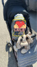 爱宝适婴儿帽子防护面罩防飞沫防唾液儿童遮阳帽渔夫帽通用 黄色S756 实拍图