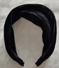 羡苡宽边遮白发发箍神器黑色头箍带齿防滑透气百搭发带外出发卡发饰高 金丝黑色-遮白发发箍 实拍图