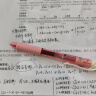 派通（Pentel）BLN105按动黑色中性笔高颜值0.5mm签字笔商务学生速干水笔水性笔文具 粉杆黑芯单支装 实拍图