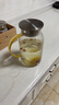 苏氏陶瓷（SUSHI CERAMICS）耐热玻璃壶果汁壶花茶壶米粒锤纹凉水壶家用大容量水壶1500ml 实拍图