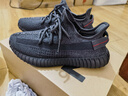 H8广椰子鞋350莆田新款透气休闲情侣款男女网面运动跑步鞋子男鞋 黑满（Y3升级版） 40 实拍图