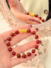 恋晴貔貅足银手链女士转运珠红玛瑙手串生日礼物送女友老婆结婚纪念日 实拍图