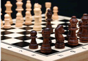 华圣高档木质磁性国际象棋儿童教学训练套装3合1便捷式国际象棋W7702H 实拍图