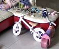 贝趣儿童平衡车1-3-6-12岁小孩自行车宝宝滑步车两轮滑行车单车平行车 12寸 白 丨车把座椅可调+免充气轮 2-4-5岁男孩玩具幼儿滑滑车 实拍图