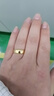 DL 1998胖东来同款越南沙金戒指男士女款光面情侣婚庆对戒简约 男款中码9号(建议120-150斤) 实拍图