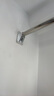 未来式免打孔伸缩晾衣杆阳台固定晾衣架窗帘杆衣柜杆卫生间浴帘杆支撑杆 【32加粗管径】原色银-不锈钢 3.5-4.3米墙距适用【约承重240斤】 实拍图