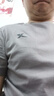 特步（XTEP） 运动短袖男装t恤衫秋季透气冰丝感速干上衣吸汗棉T跑步健身篮足 羽灰色-logo(全棉100%) M (170/92A)【现货速发】 实拍图