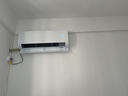 海尔（Haier）空调净省电PLUS 1.5匹新一级能效挂机内外自清洁快速冷暖变频出租房家用卧室空调 大1匹一级能效【净畅】大风口+自清洁 实拍图