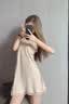 LAUREN VICTORIA重磅真丝睡衣女100%桑蚕丝性感女睡衣睡裙高级感 2052蕾丝两件套香槟色（礼盒） L （100-120） 实拍图