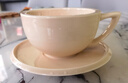 MHW-3BOMBER轰炸机咖啡泽田杯 陶瓷杯意式咖啡杯 专业拿铁艺术拉花杯压纹 【加厚杯口】泽田杯-杏仁色280ML 实拍图