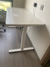 乐歌E2S电动升降桌电脑桌椅一套站立办公直播家用小户型卧室书桌 【抽屉套装】白色套装+白色抽屉 【包安装|配件另购】1.4*0.7m 【加厚】环保桌板 实拍图