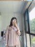 金三塔真丝睡衣女100%桑蚕丝外穿凉感养肤两件套装睡裤居家服 [热荐]19姆米香妃色 XL 实拍图