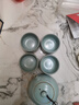 寻汝汝窑茶杯茶具单杯品茗杯陶瓷功夫天青色开片主人杯茶盏高档釉禅定 汝窑圆融杯- 70ml 一个装 实拍图