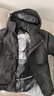 京东京造冬季短款连帽滑雪羽绒服户外派克服加厚保暖外套男  黑色 3XL 实拍图