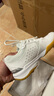 李宁（LI-NING）羽毛球鞋男女同款减震耐磨训练鞋标准白AYTT001-5 白色 38码 实拍图