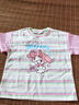 G.DUCKKIDS小黄鸭女童套装夏季薄款儿童夏装女孩纯棉库洛米衣服宝宝短袖裤子 条纹粉色 120 建议110-120cm5-6岁 实拍图