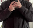 骆驼（CAMEL）户外冲锋衣三合一可拆防水登山服3514幻影黑,男女款L 实拍图