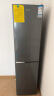 奥克斯（AUX）家用双门迷你小型冰箱 冷藏冷冻保鲜小冰箱 宿舍租房节能电冰箱 【一级能效】170升 BCD-170K192 实拍图
