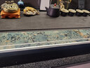 石上居天然乌金石茶盘可排水家用轻奢茶台办公室茶具茶托盘整块天然原石 溢彩50*30*3cm【1米内茶桌】 实拍图