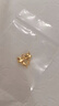 中国黄金（CHINA GOLD）足金蝴蝶结吊坠女款黄金在逃公主项链情人节生日礼物送女友老婆 【京速达】A款 蝴蝶结吊坠【配S925链】 实拍图