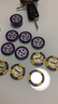 游戏大陆（gameland）麦穗黏土德州扑克筹码 德扑棋牌室麻将专用圆片筹码币14克粘土 10片40mm金额1000 实拍图