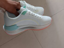 TATASU超轻19碳板跑步鞋男减震飞马37初中生aj短跑䨻科技竞速儿童运动鞋 1295棉花糖白潮流款 41 实拍图